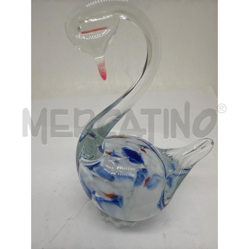 STATUETTA CIGNO VETRO MURANO  | Mercatino dell'Usato Faenza 2