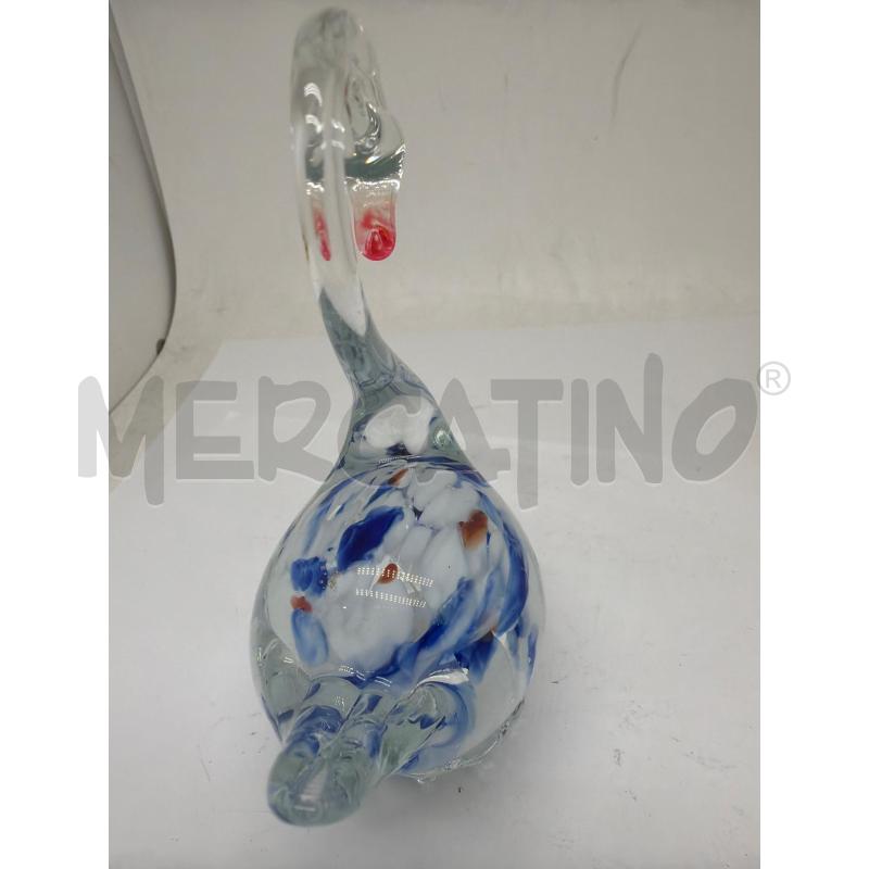 STATUETTA CIGNO VETRO MURANO  | Mercatino dell'Usato Faenza 3