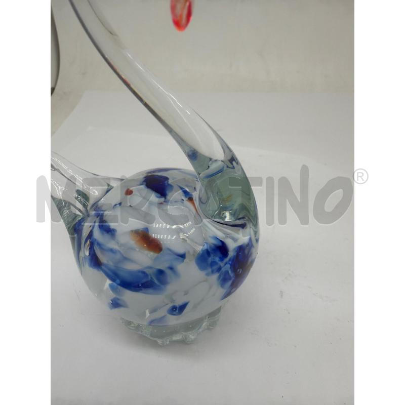 STATUETTA CIGNO VETRO MURANO  | Mercatino dell'Usato Faenza 4