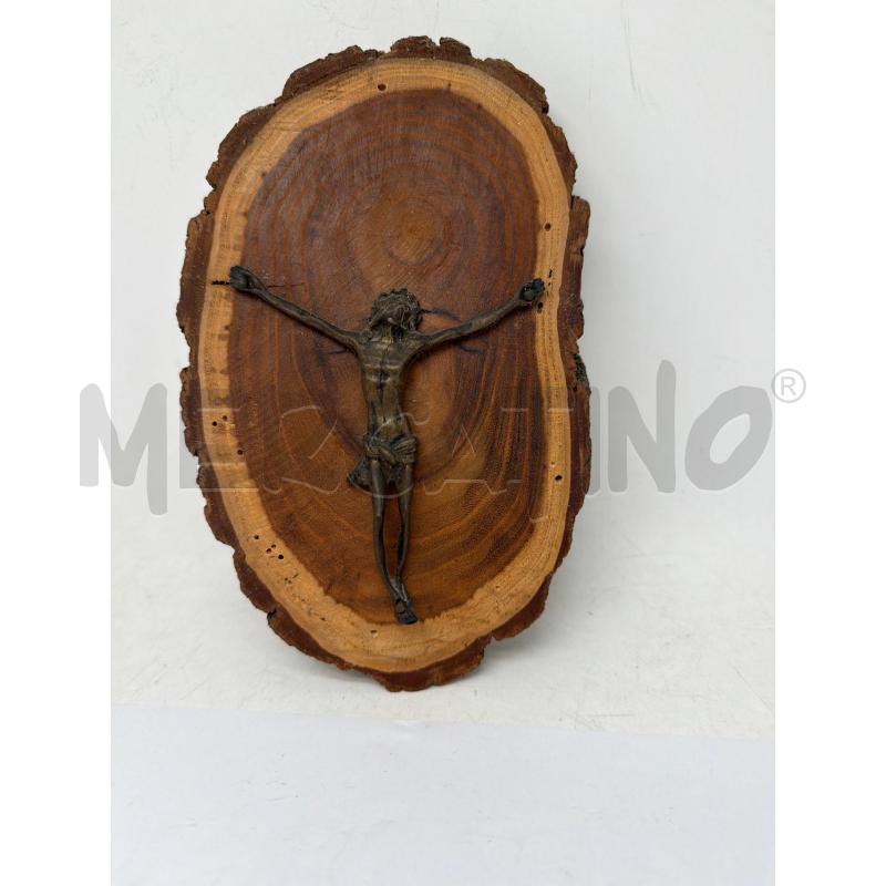 STATUETTA CROCIFISSO LEGNO  | Mercatino dell'Usato Faenza 1