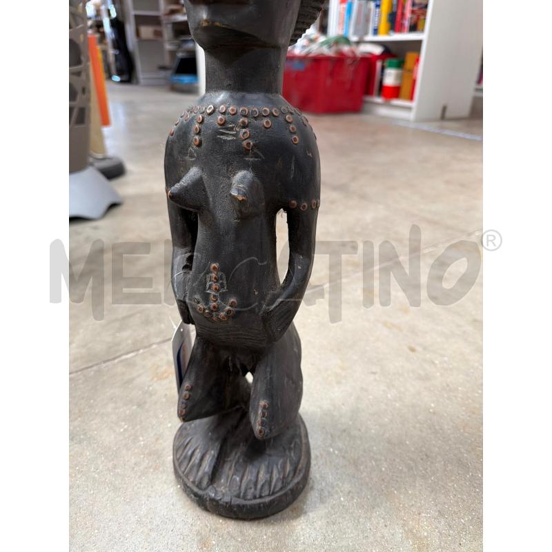 STATUETTA ETNICA AFRICA COLLEZIONE  | Mercatino dell'Usato Faenza 3