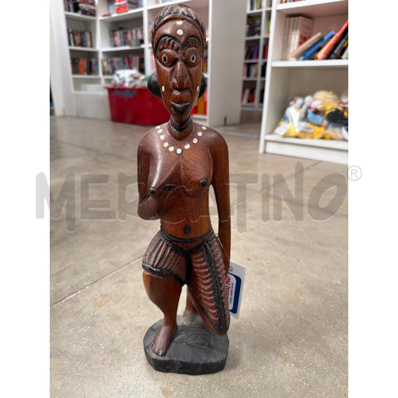 STATUETTA ETNICA AFRICA COLLEZIONE  | Mercatino dell'Usato Faenza 1