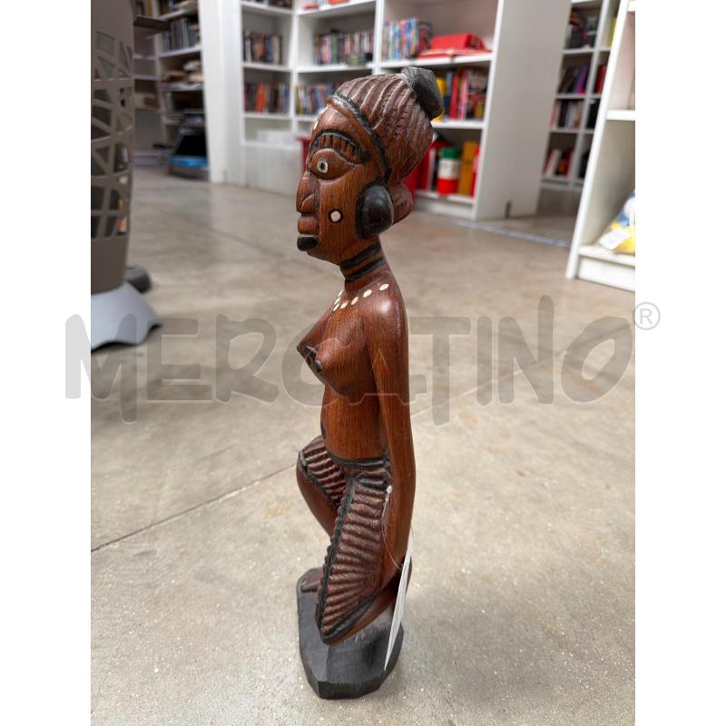 STATUETTA ETNICA AFRICA COLLEZIONE  | Mercatino dell'Usato Faenza 3