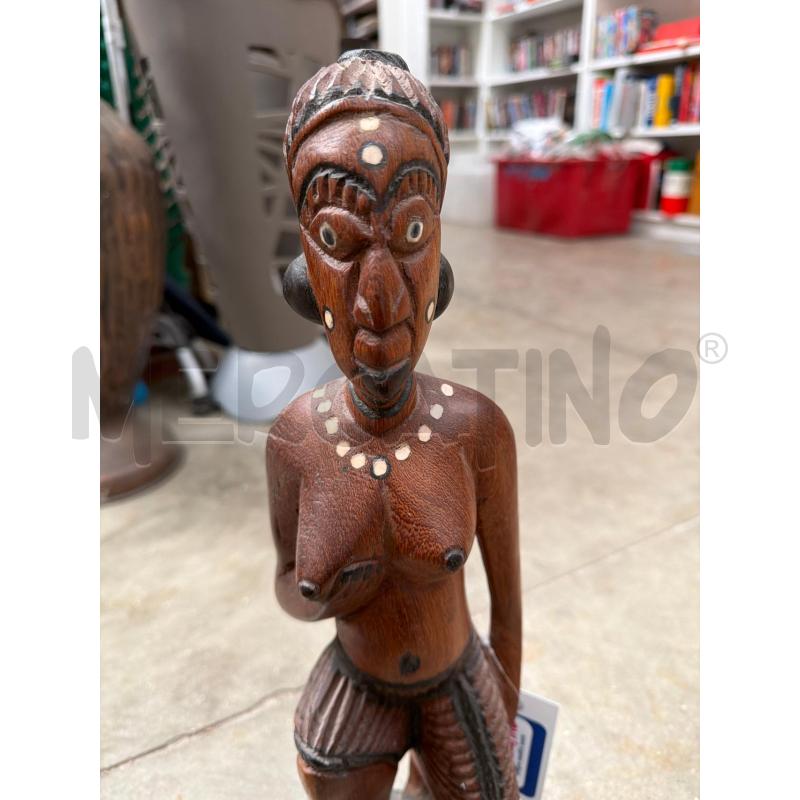 STATUETTA ETNICA AFRICA COLLEZIONE  | Mercatino dell'Usato Faenza 5