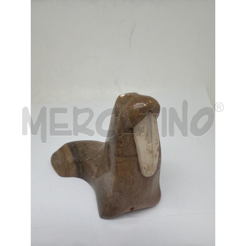 STATUETTA MINERALE TRICHECO  | Mercatino dell'Usato Faenza 1