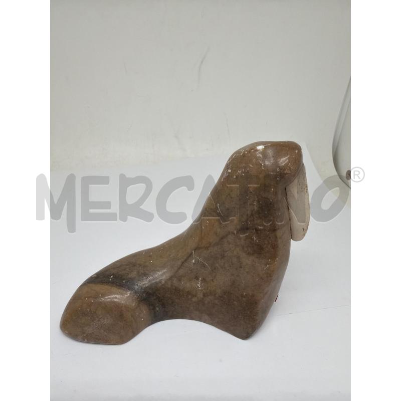 STATUETTA MINERALE TRICHECO  | Mercatino dell'Usato Faenza 2