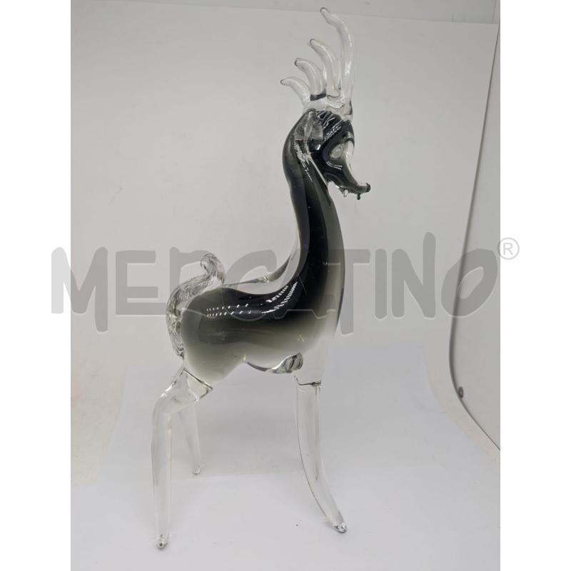 STATUETTA VETRO ANIMALE VENEZIANA | Mercatino dell'Usato Faenza 1