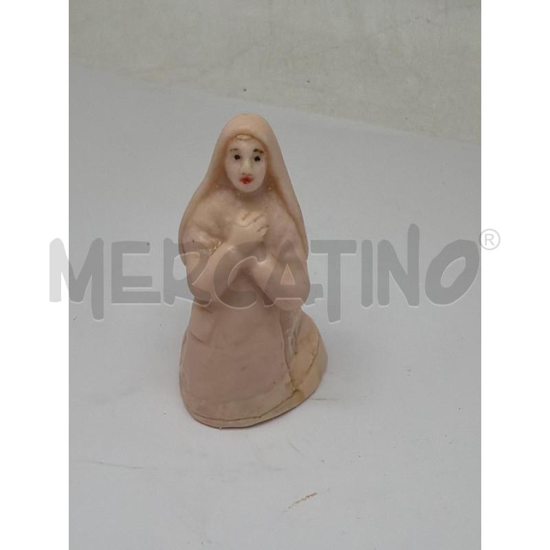 STATUETTE MADONNA DI LOURDES E BERNADETTE ANTICHE  | Mercatino dell'Usato Faenza 4