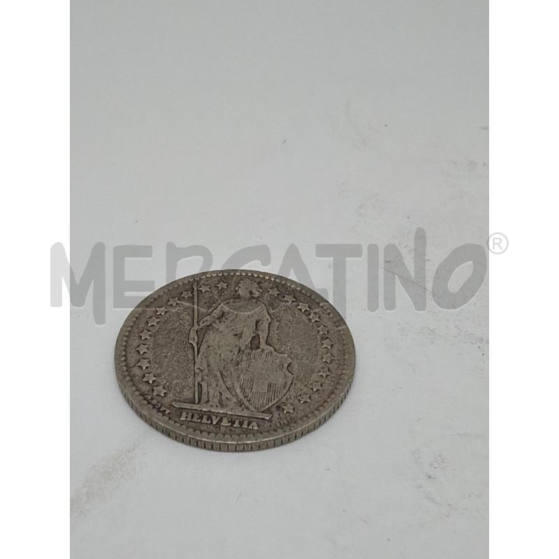SVIZZERA 1 FRANCO 1899 ARGENTO MONETA  | Mercatino dell'Usato Faenza 2