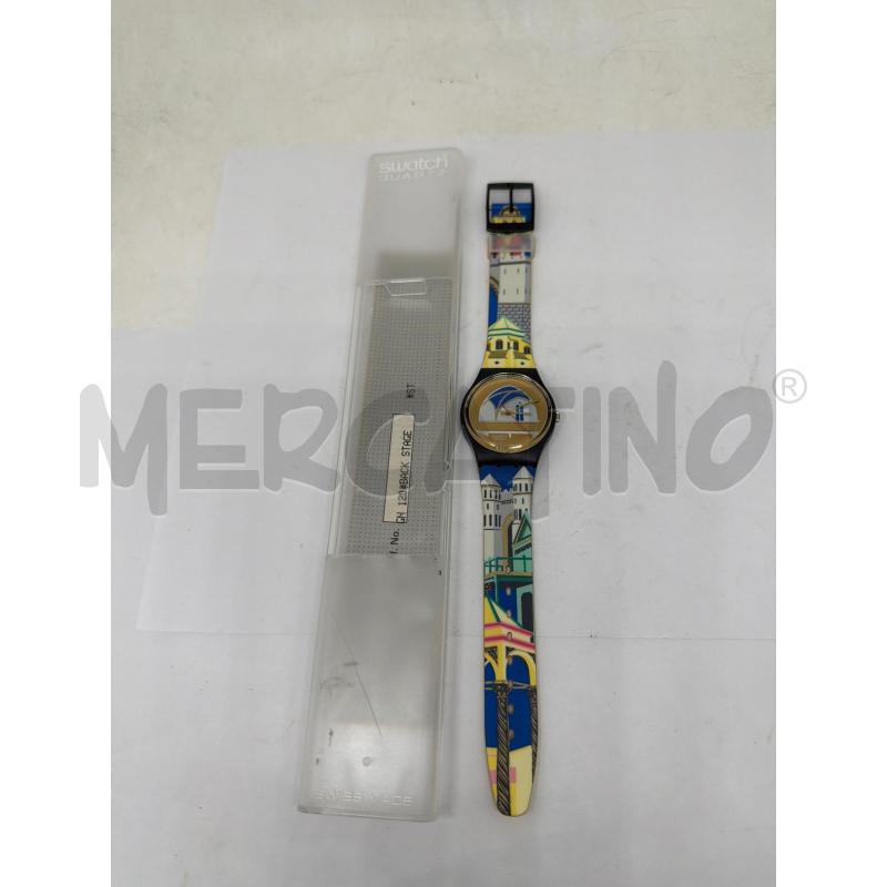 SWATCH 1992 BACKSTAGE GN120 (CINTURINO ROVINATO) | Mercatino dell'Usato Faenza 1