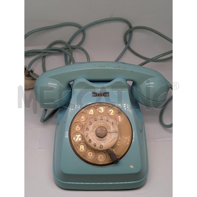 TELEFONO MODERNARIATO AZZURRO ARREDO COLLEZIONE | Mercatino dell'Usato Faenza 1