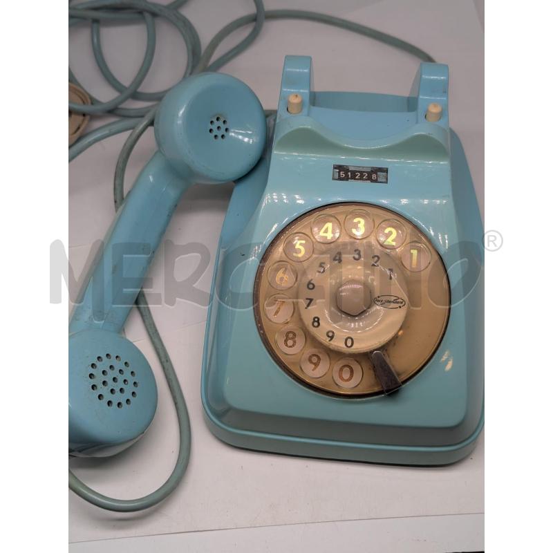 TELEFONO MODERNARIATO AZZURRO ARREDO COLLEZIONE | Mercatino dell'Usato Faenza 4