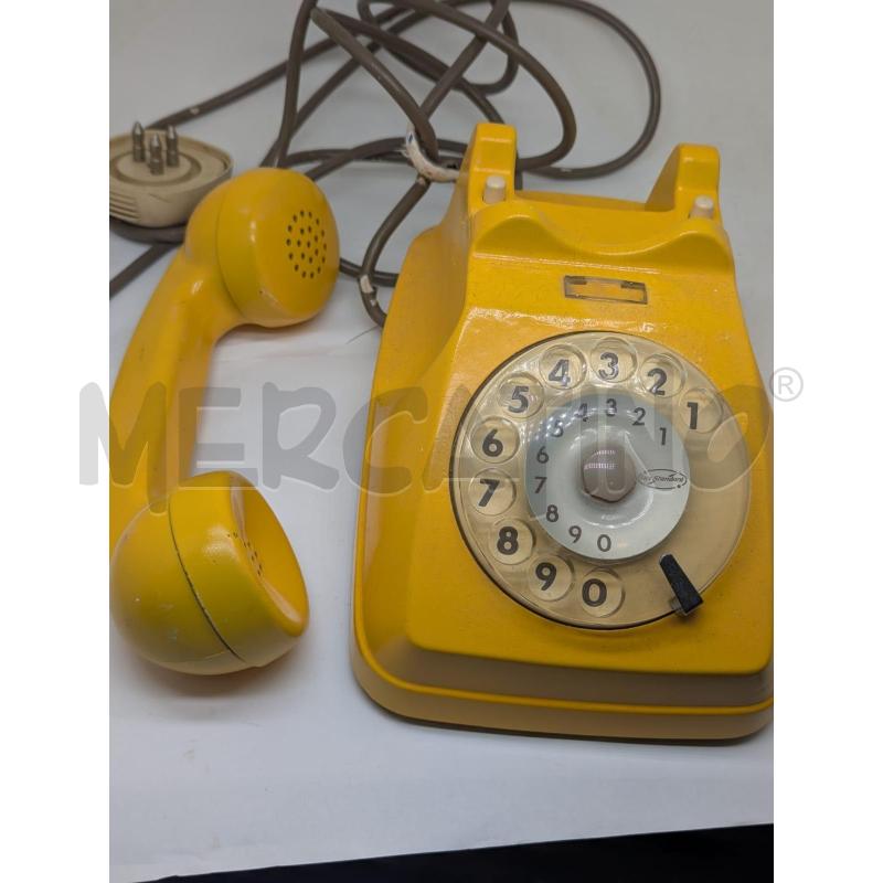 TELEFONO MODERNARIATO VERNICIATO GIALLO SOLO ARREDO - NO GARANZIE | Mercatino dell'Usato Faenza 4
