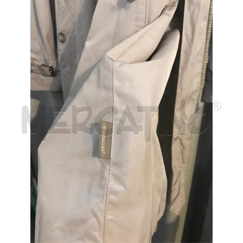 TRENCH DONNA MONCLER BEIGE TG 4 TG 44 | Mercatino dell'Usato Faenza 3