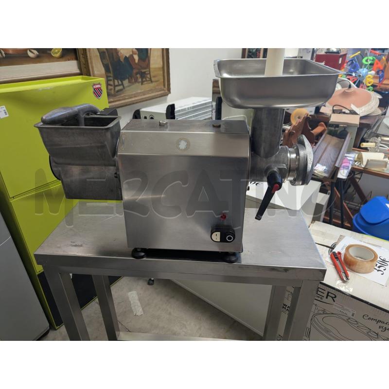 TRITA CARNE+GRATTUGIA 380V+BANCO INOX PROFESSIONALI | Mercatino dell'Usato Faenza 3