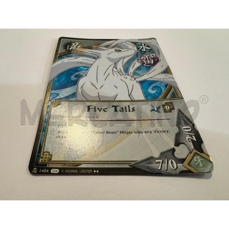 TWO TAILS TAILED BEAST N-1404 HOLO FOIL HERO’S ASCENSION S24 RARE NARUTO BANDAI NO POKEMON | Mercatino dell'Usato Faenza 2