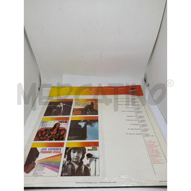 UMBERTO BALSAMO / PASSATO PRESENTE E FUTURO - LP (ITALY 1974) SIGILLATO | Mercatino dell'Usato Faenza 2