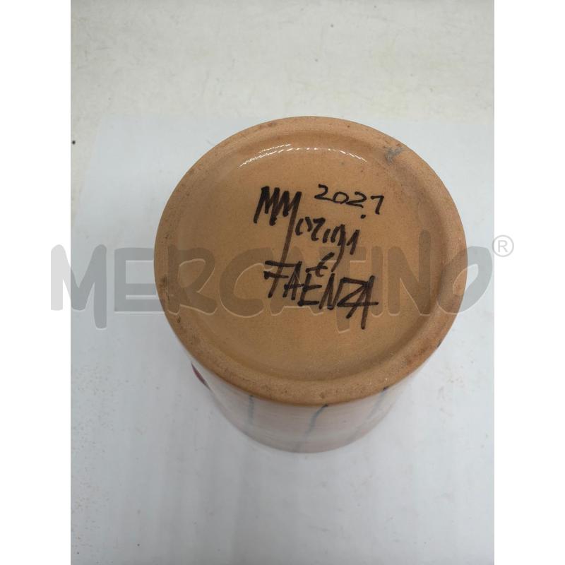 VASETTO CERAMICA MIRTA MORIGI FAENZA -1 | Mercatino dell'Usato Faenza 4