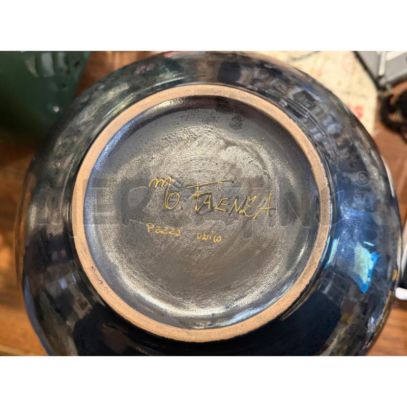 VASO ARTISTICO CERAMICA FAENZA MONICA ORTELLI PEZZO UNICO  | Mercatino dell'Usato Faenza 3