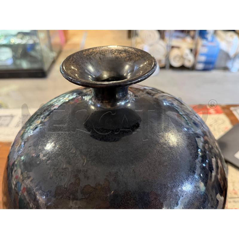 VASO ARTISTICO CERAMICA FAENZA MONICA ORTELLI PEZZO UNICO  | Mercatino dell'Usato Faenza 5