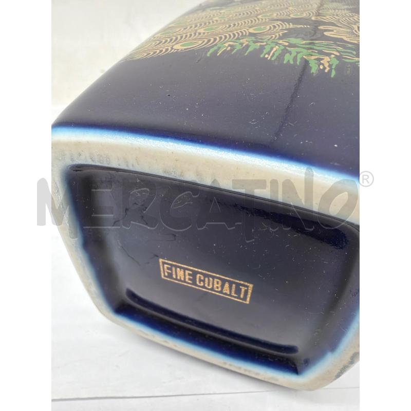 VASO BLU STELO FINE COBALT  | Mercatino dell'Usato Faenza 5
