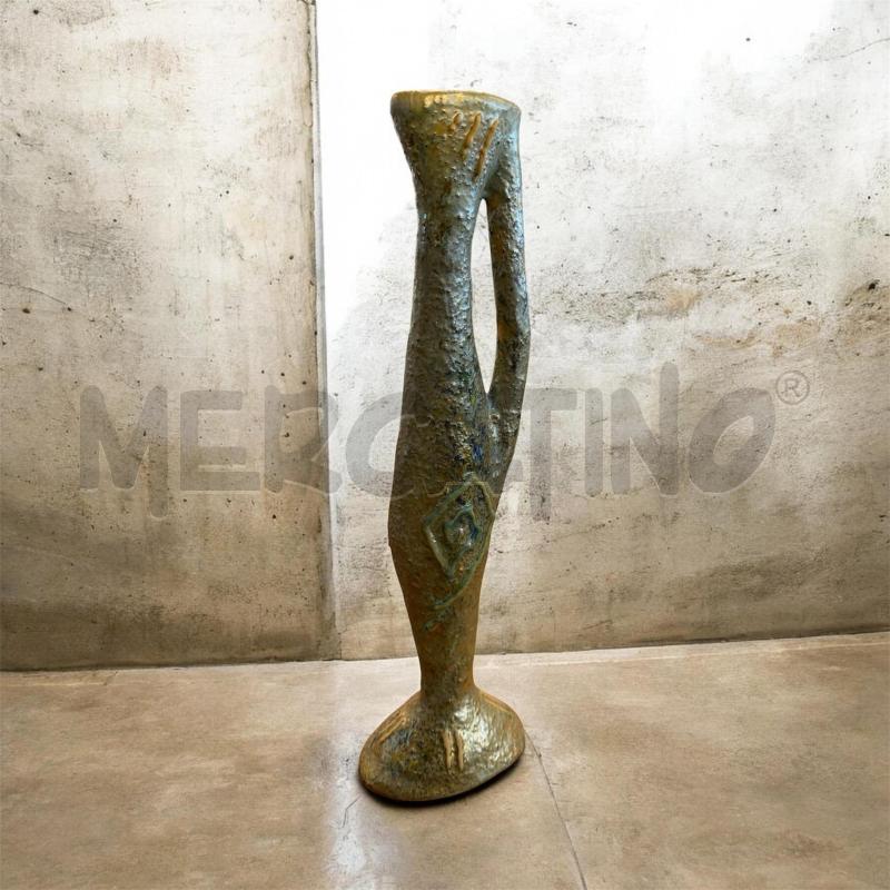 VASO BOTTEGA GATTI CERAMICA FAENZA LUSTRO CM35 | Mercatino dell'Usato Faenza 1