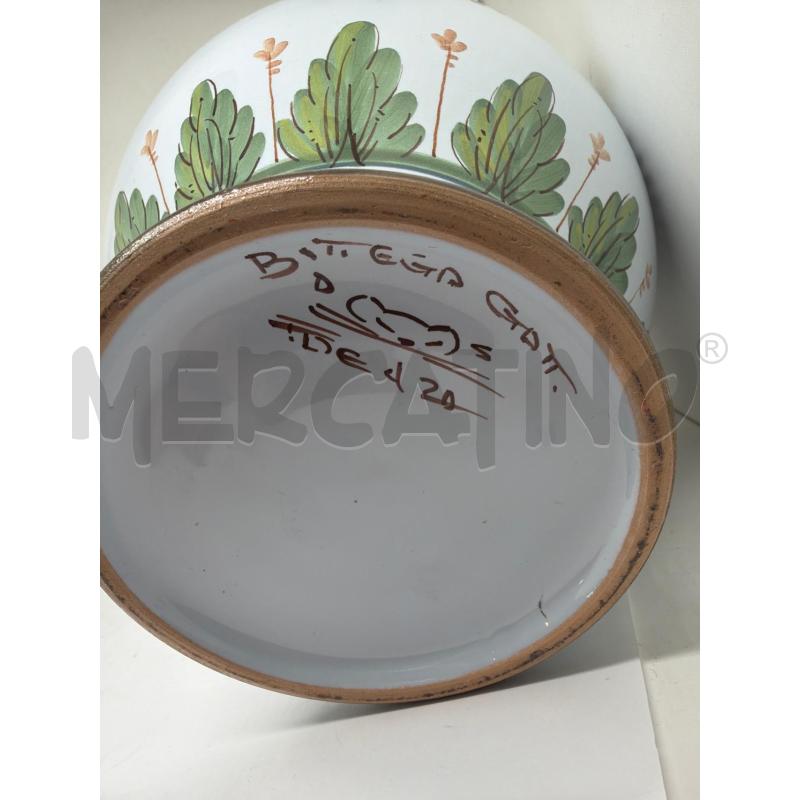 VASO CERAMICA FAENZA BOTTEGA GATTI  | Mercatino dell'Usato Faenza 5
