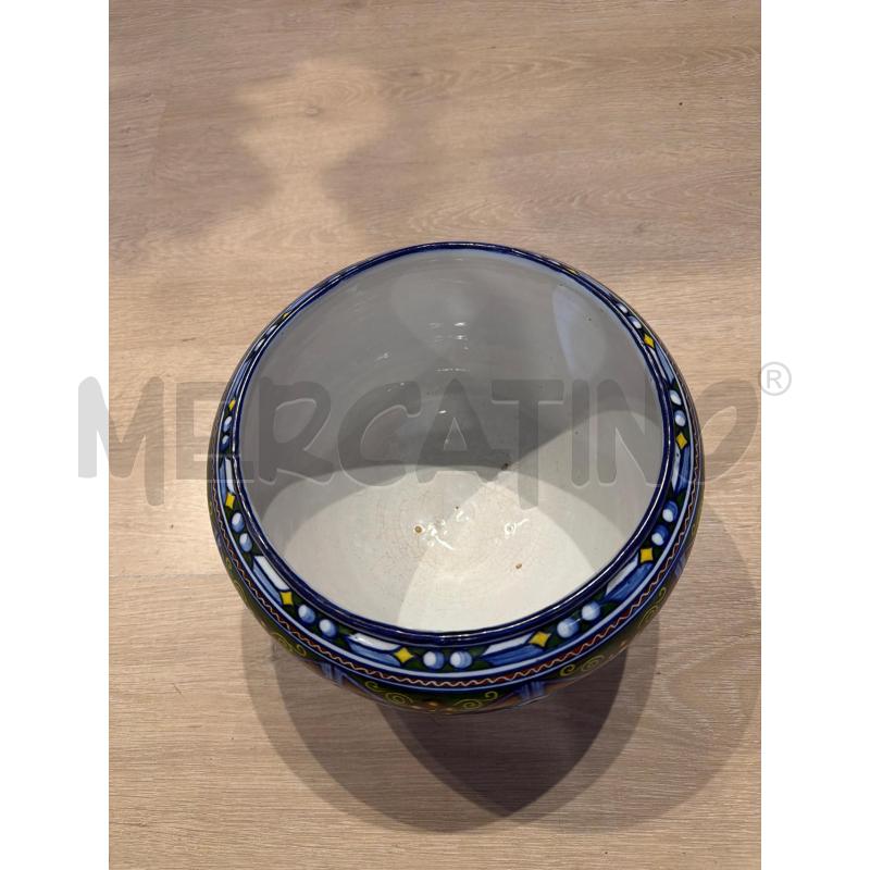 VASO CERAMICA FAENZA - BOTTEGA ZOLI ANNI 20 | Mercatino dell'Usato Faenza 3