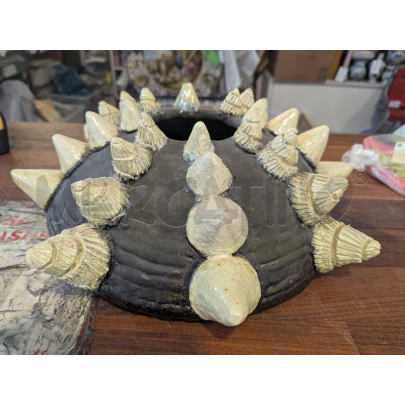 VASO FAENZA IST.ARTE ARTISTICO CERAMICA CONCHIGLIE | Mercatino dell'Usato Faenza 1