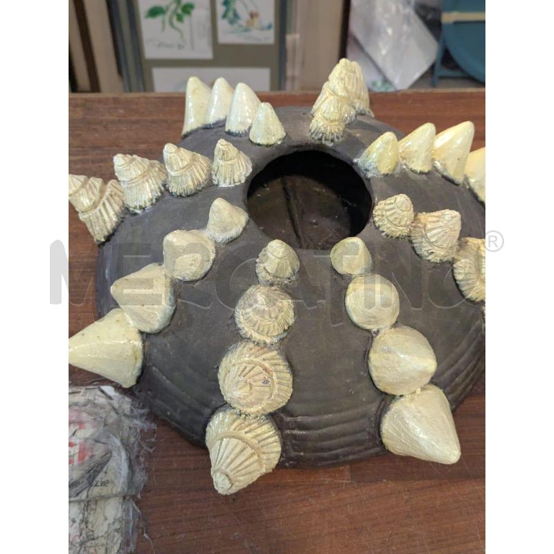 VASO FAENZA IST.ARTE ARTISTICO CERAMICA CONCHIGLIE | Mercatino dell'Usato Faenza 2