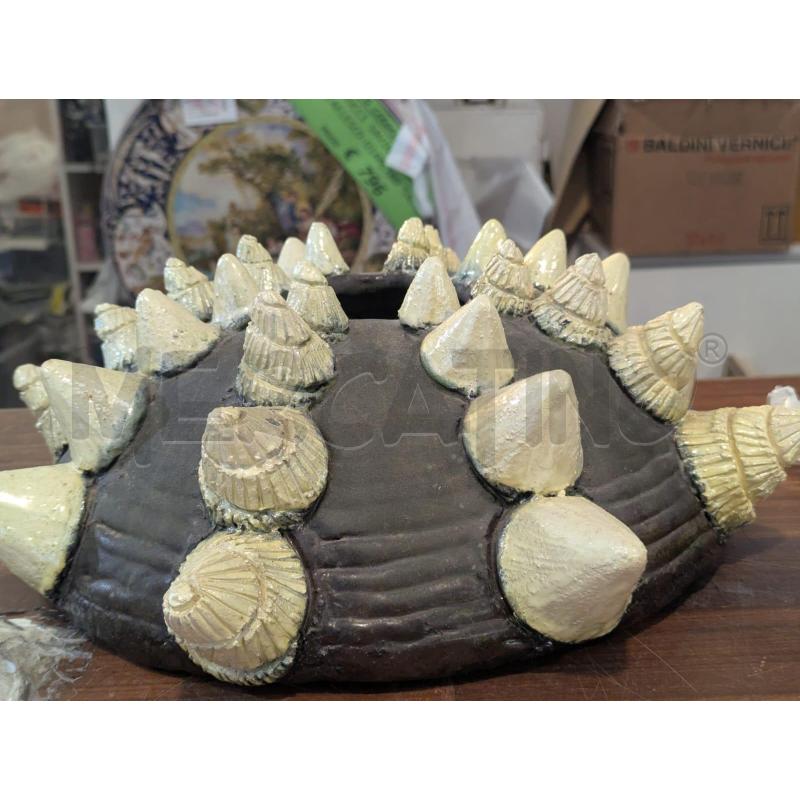 VASO FAENZA IST.ARTE ARTISTICO CERAMICA CONCHIGLIE | Mercatino dell'Usato Faenza 3