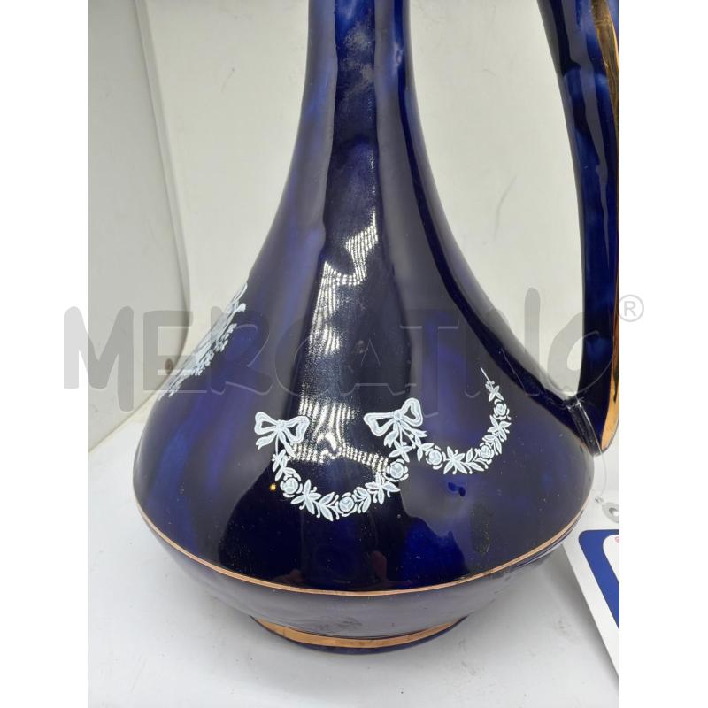VASO PORCELLANA BLU ORO  | Mercatino dell'Usato Faenza 4