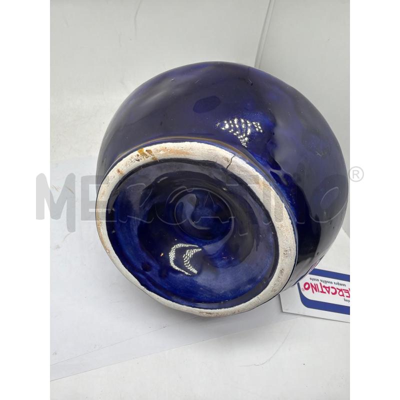 VASO PORCELLANA BLU ORO  | Mercatino dell'Usato Faenza 5