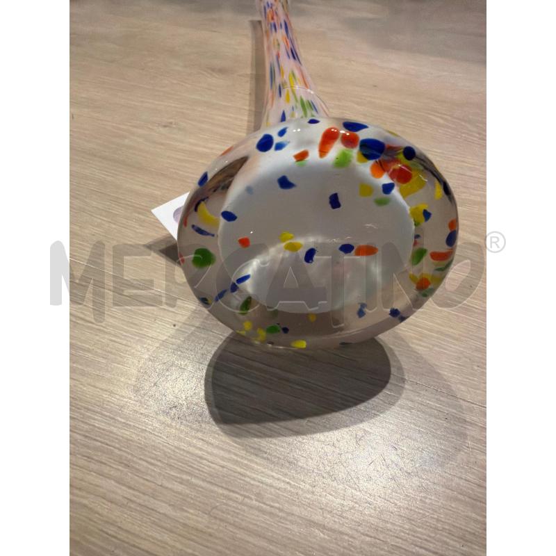 VASO VETRO SOFFIATO MURANO  | Mercatino dell'Usato Faenza 4