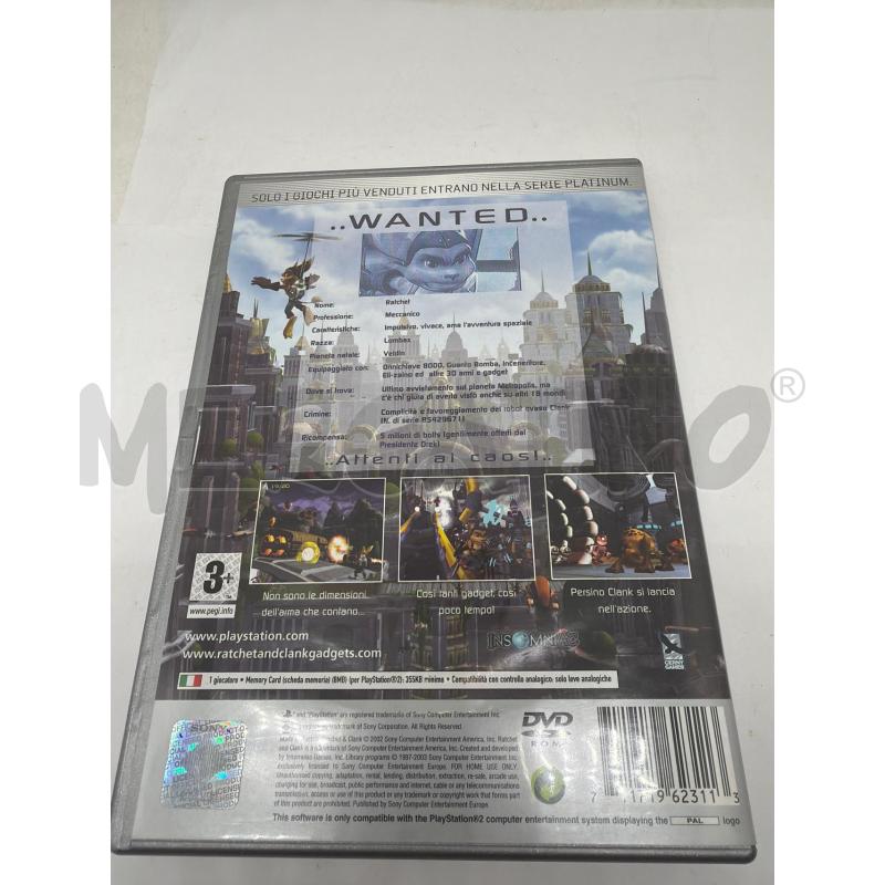 VIDEO GIOCO PS2 RATCHET CLANK PLATINUM | Mercatino dell'Usato Faenza 3