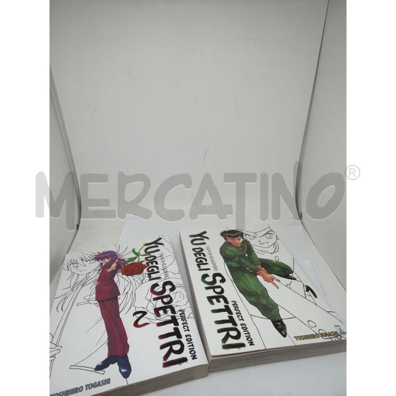 YU DEGLI SPETTRI (HAKUSHO) 1-2 PERFECT EDITION SERIE MANGA STAR COMICS | Mercatino dell'Usato Faenza 1