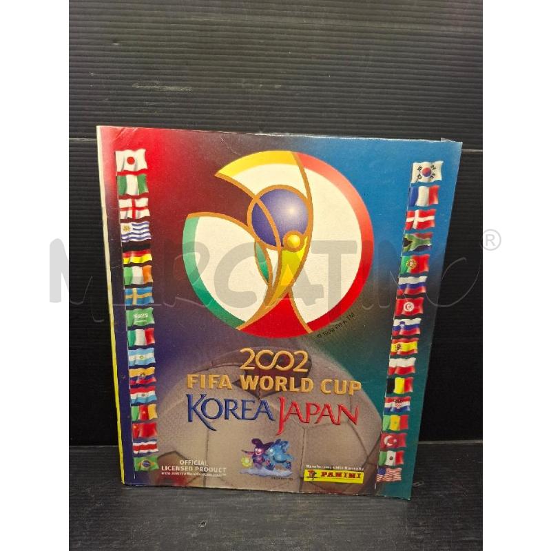ALBUM CALCIATORI PANINI 2002 FIFA WORLD CUP KOREA JAPAN COMPLETO | Mercatino dell'Usato Lugo 1