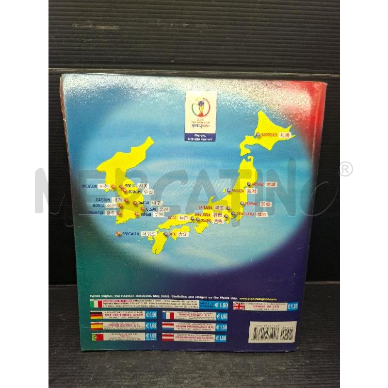 ALBUM CALCIATORI PANINI 2002 FIFA WORLD CUP KOREA JAPAN COMPLETO | Mercatino dell'Usato Lugo 2