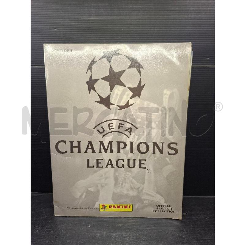 ALBUM FIGURINE CALCIATORI PANINI CHAMPIONS LEAGUE 1999-2000 COMPLETO | Mercatino dell'Usato Lugo 1