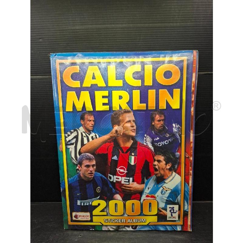 ALBUM FIGURINE CALCIO MERLIN 2000 COMPLETO | Mercatino dell'Usato Lugo 1