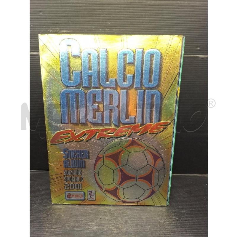 ALBUM FIGURINE CALCIO MERLIN EXTREME EDIZIONE SPECIALE 2001 COMPLETO | Mercatino dell'Usato Lugo 1