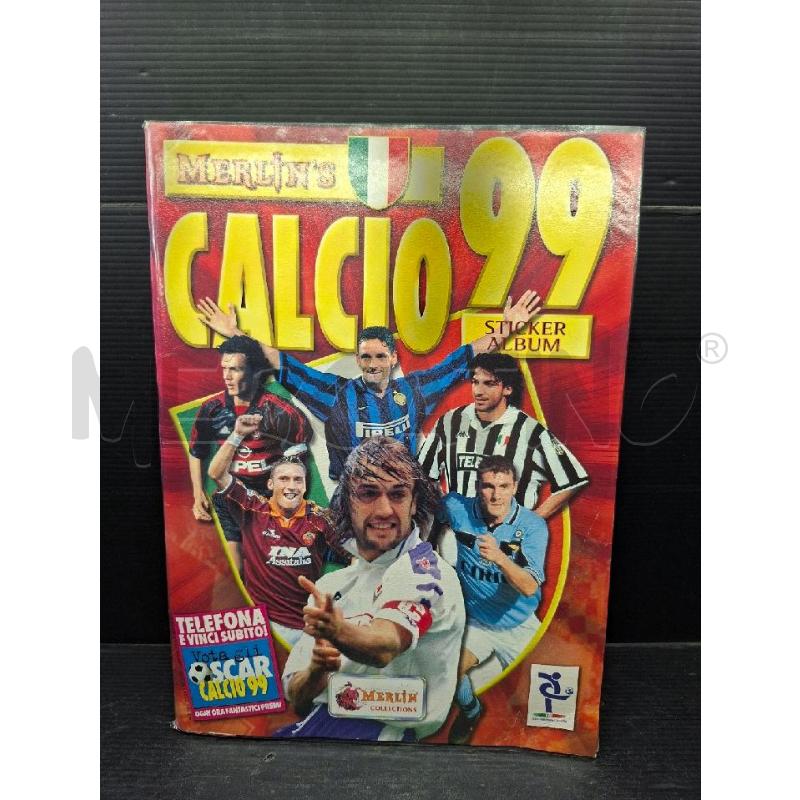 ALBUM FIGURINE PANINI CALCIO 99 MERLIN COMPLETO | Mercatino dell'Usato Lugo 1