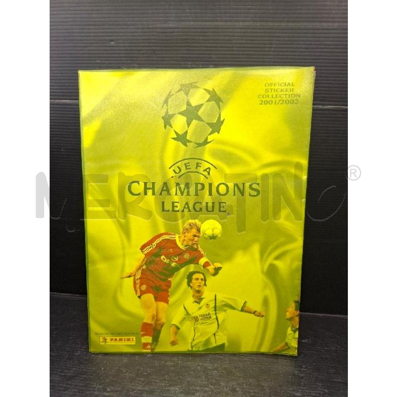 ALBUM FIGURINE PANINI CHAMPION LEAGUE 2001-2002 COMPLETO | Mercatino dell'Usato Lugo 1