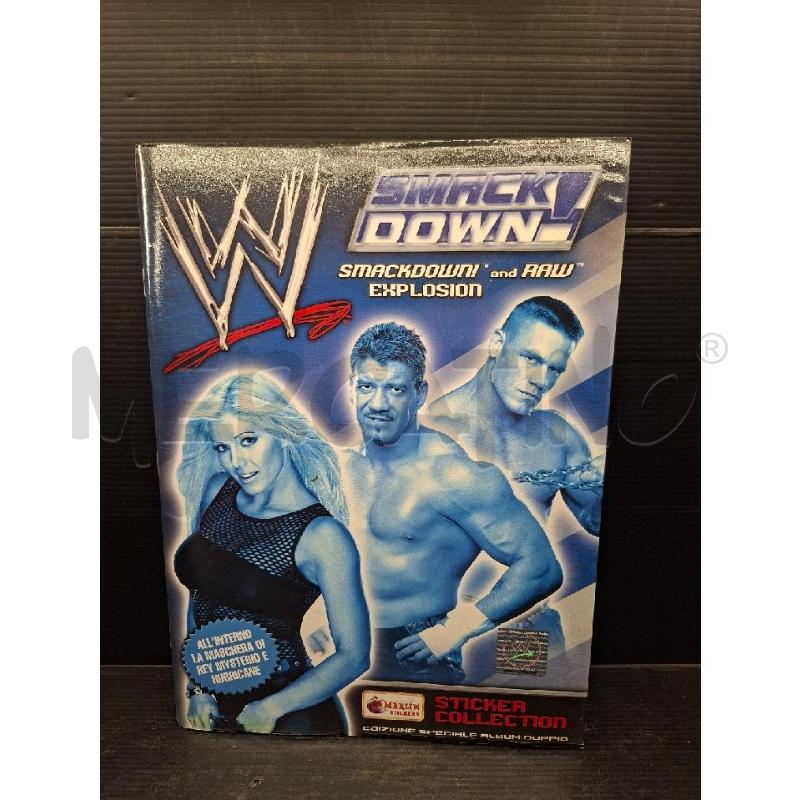 ALBUM FIGURINE WRESTLING SMACK DOWN E RAW COMPLETO | Mercatino dell'Usato Lugo 1
