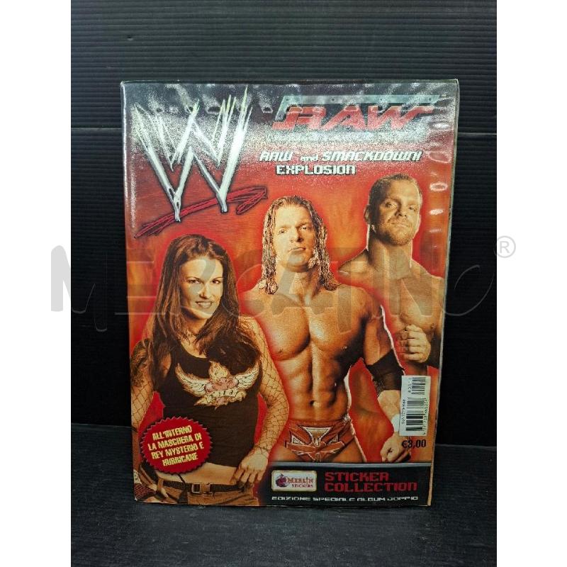 ALBUM FIGURINE WRESTLING SMACK DOWN E RAW COMPLETO | Mercatino dell'Usato Lugo 2