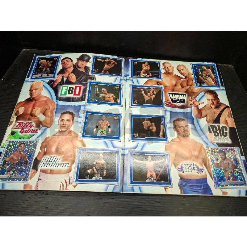 ALBUM FIGURINE WRESTLING SMACK DOWN E RAW COMPLETO | Mercatino dell'Usato Lugo 4