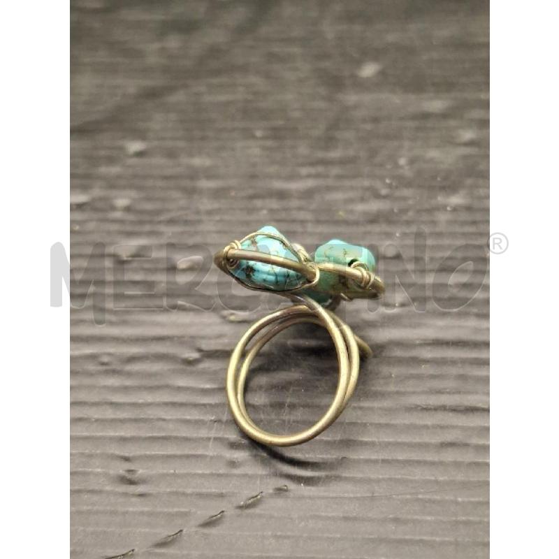 ANELLO DONNA CON TURCHESE E PERLE | Mercatino dell'Usato Lugo 2