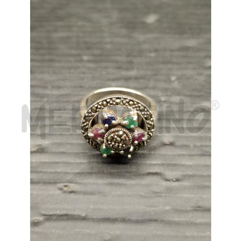 ANELLO DONNA IN ARGENTO CON FIORE | Mercatino dell'Usato Lugo 1