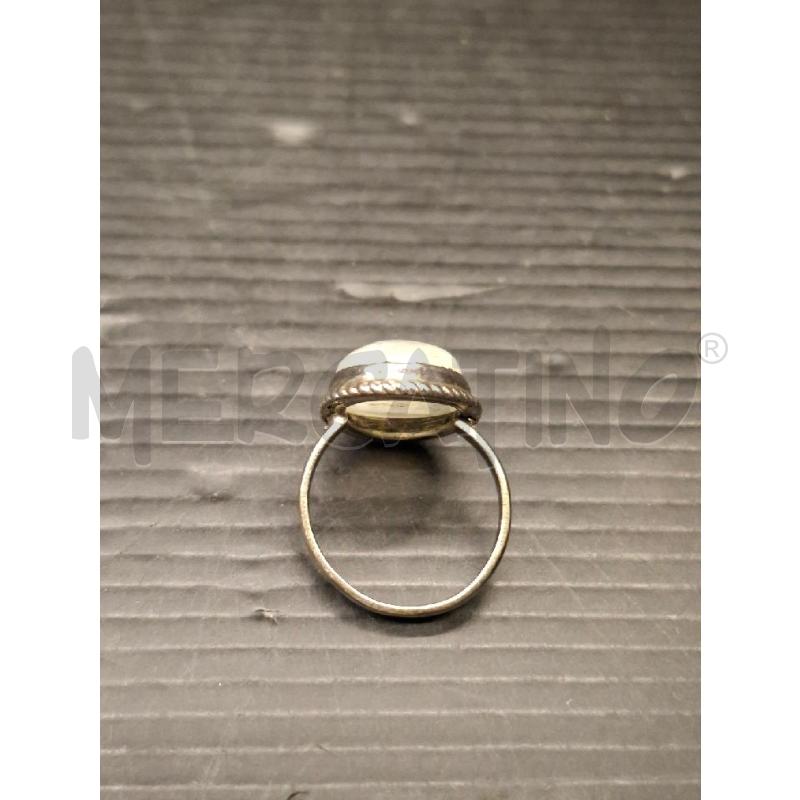 ANELLO DONNA IN ARGENTO CON PIETRA DI LUNA | Mercatino dell'Usato Lugo 2