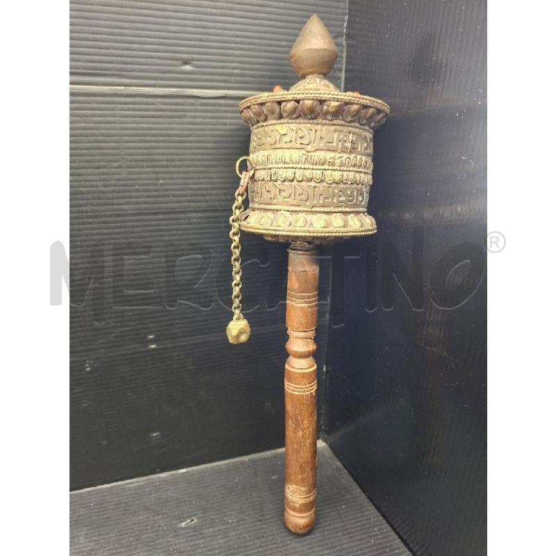 ANTICA RUOTA DI PREGHIERA TIBETANA  | Mercatino dell'Usato Lugo 1
